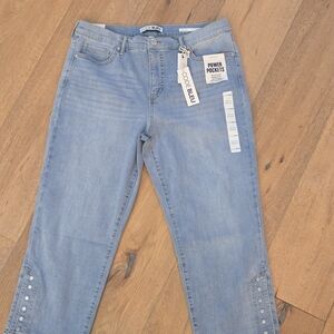 Women's Secret Tummy Panel Capri Jeans